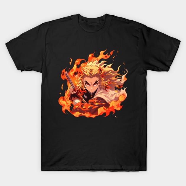 rengoku T-Shirt by sample the dragon